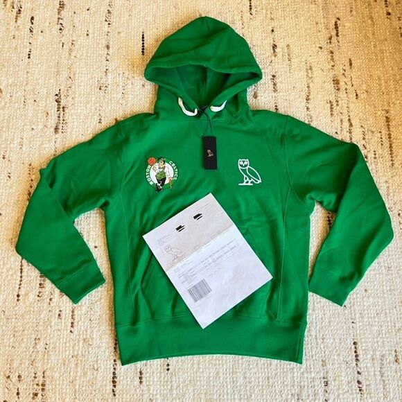 NEW OVO Boston Celtics Hoodie October’s Very Own Drake Jersey Tatum Nike - Picture 1 of 14